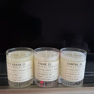 Le Labo Candle Collection - Cream and Black
